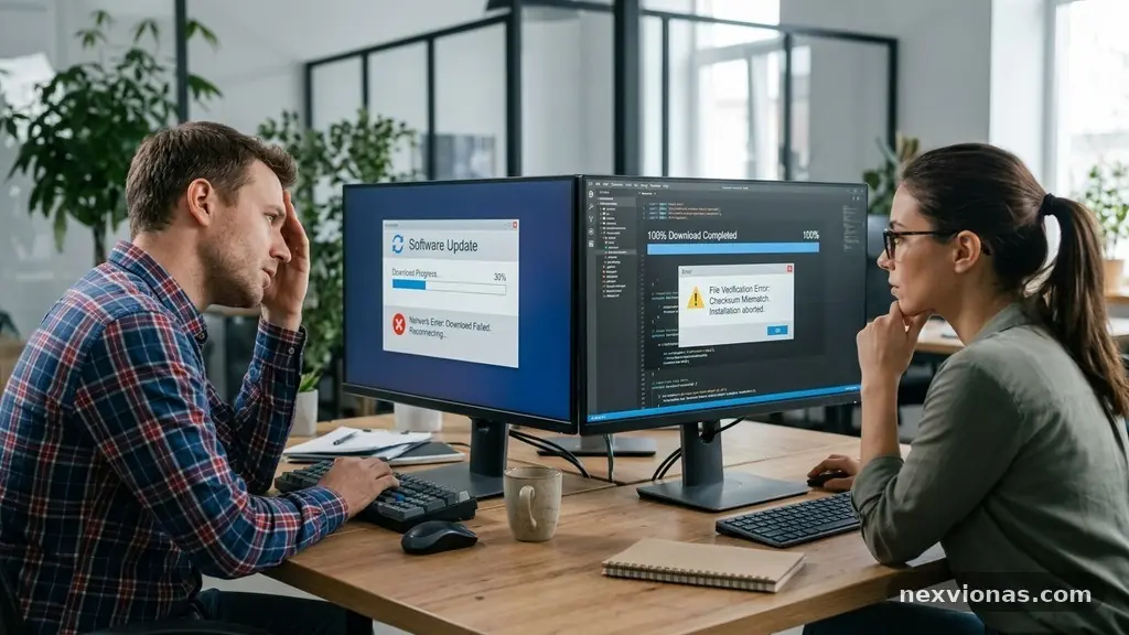 Why Software Updates Fail Repeatedly and What to Check First
